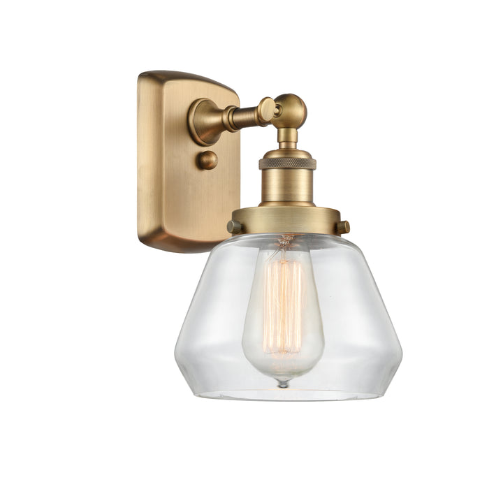 Innovations Lighting Fulton 6" Sconce - Brushed Brass