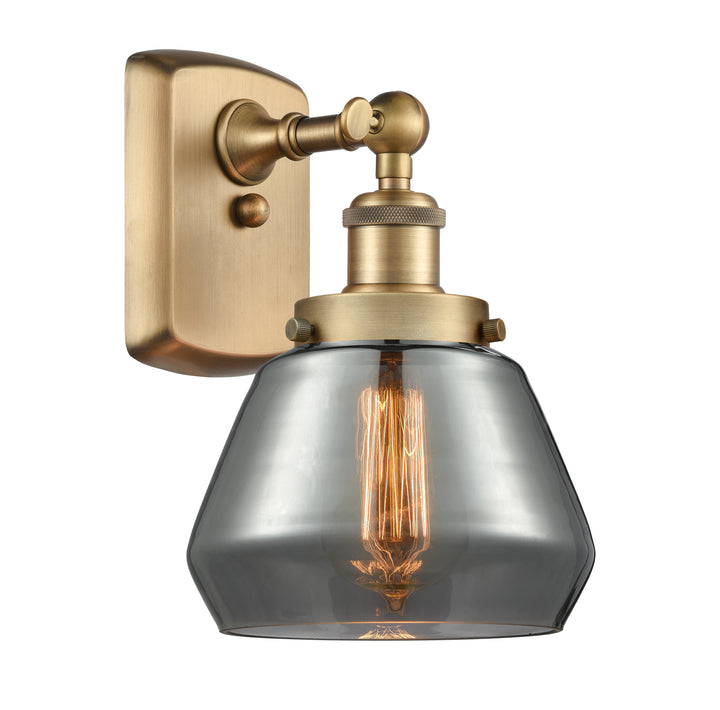 Innovations Lighting Fulton 6" Sconce - Brushed Brass