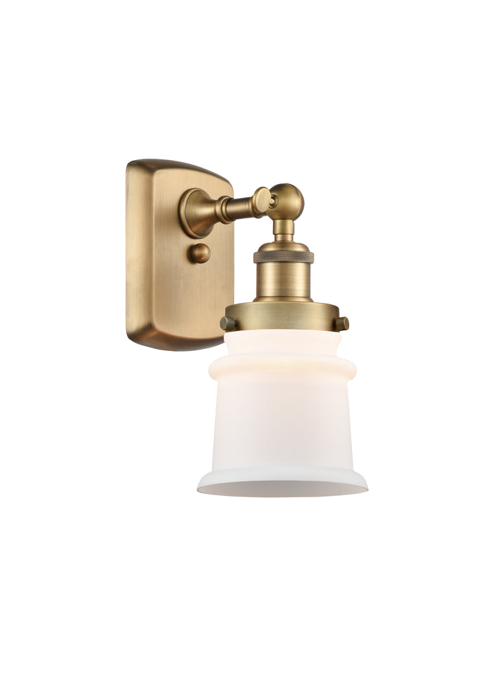 Innovations Lighting Canton 5" Sconce - Brushed Brass Wall Sconces Innovations Lighting   