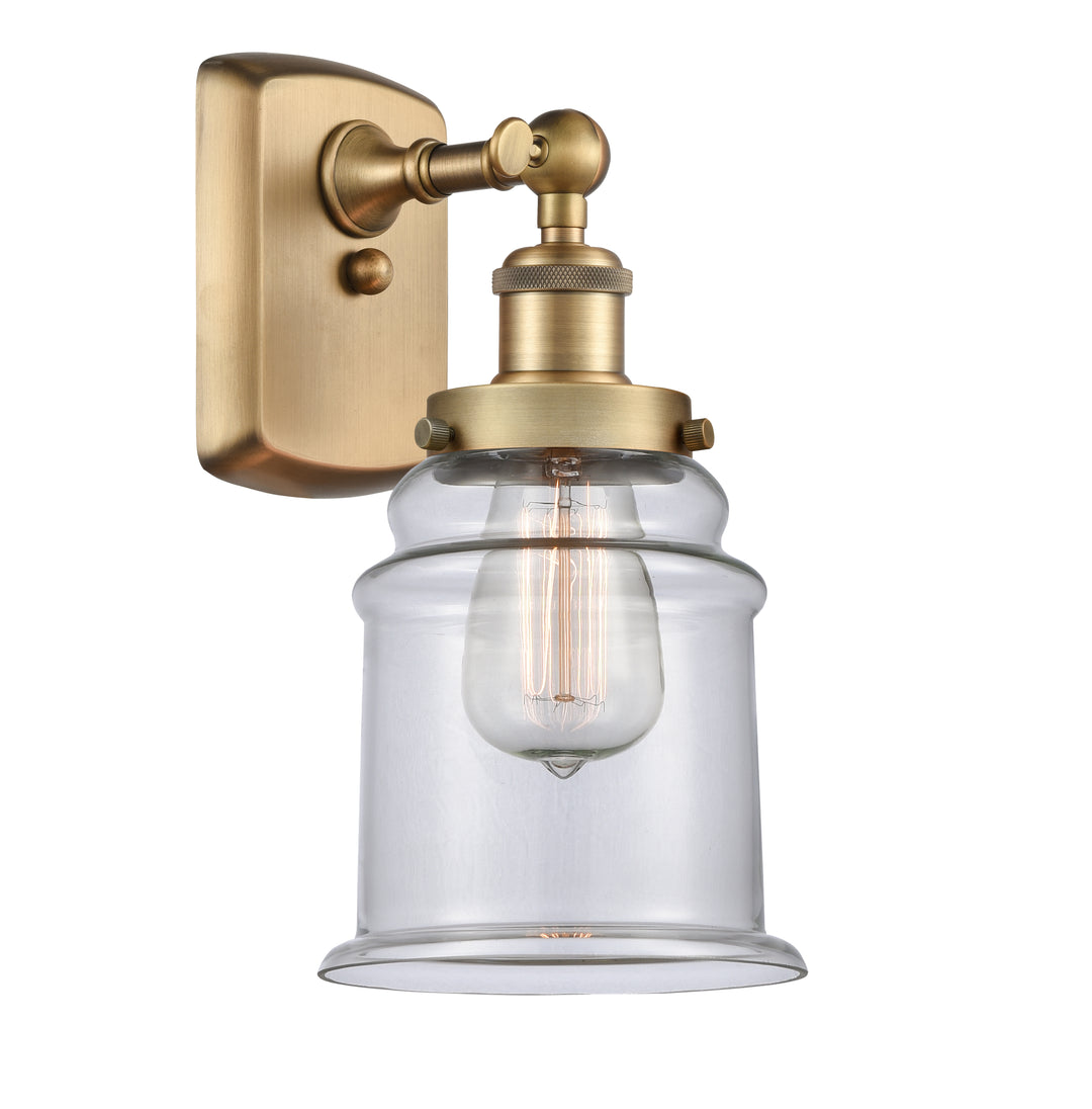 Innovations Lighting Canton 6" Sconce - Brushed Brass Wall Sconces Innovations Lighting   