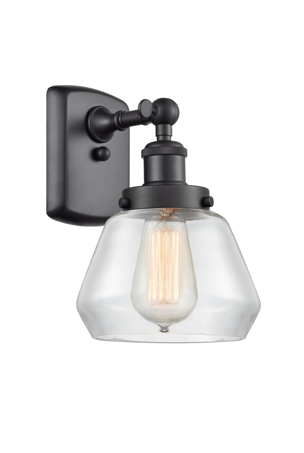 Innovations Lighting Fulton 6" Sconce - Matte Black