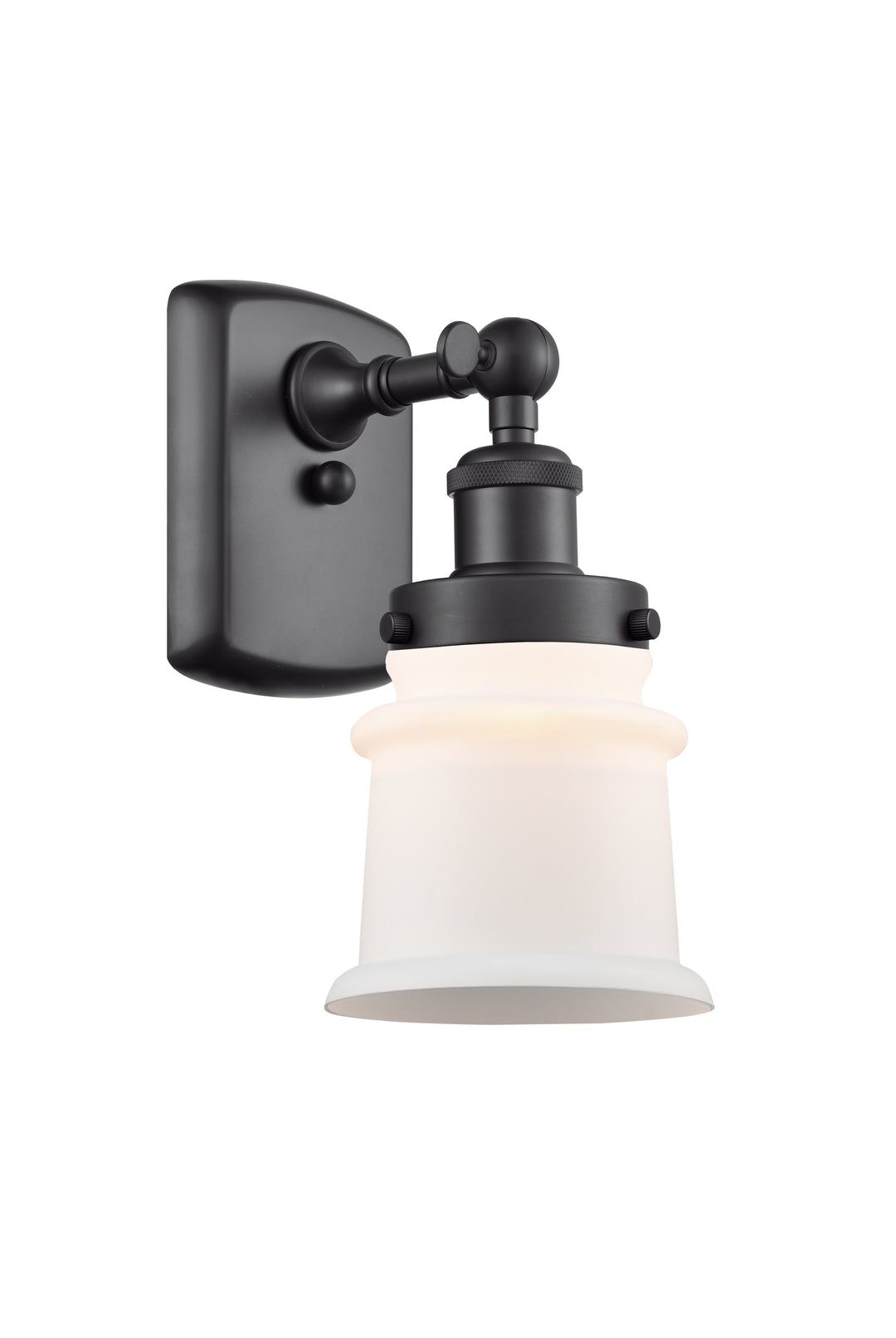 Innovations Lighting Canton 5" Sconce - Matte Black Wall Sconces Innovations Lighting   