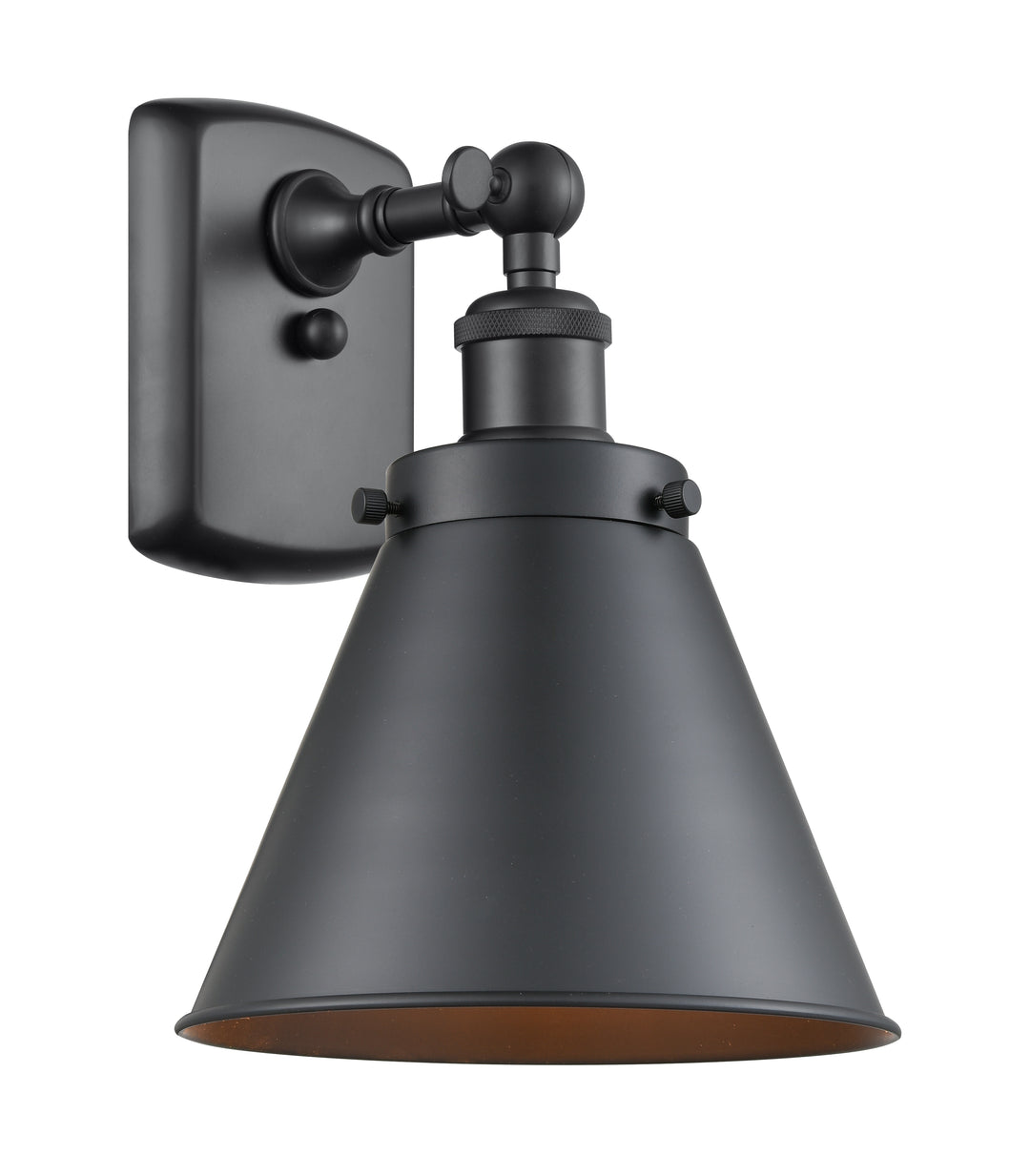 Innovations Lighting Appalachian Sconce - Matte Black Wall Sconces Innovations Lighting   