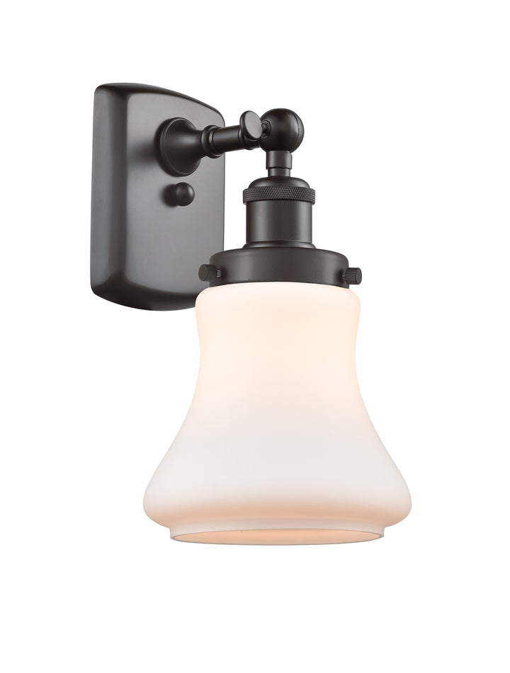 Innovations Lighting Bellmont 6" Sconce - Oil Rubbed Bronze Wall Sconces Innovations Lighting Matte White ; Glass Type: Frosted  