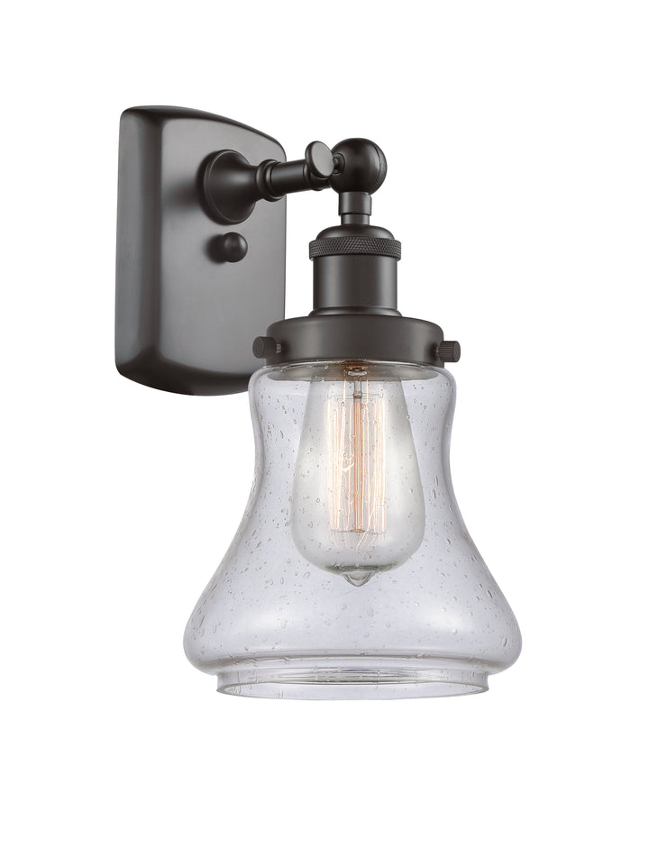 Innovations Lighting Bellmont 6" Sconce - Oil Rubbed Bronze Wall Sconces Innovations Lighting Seedy ; Glass Type: Seedy  