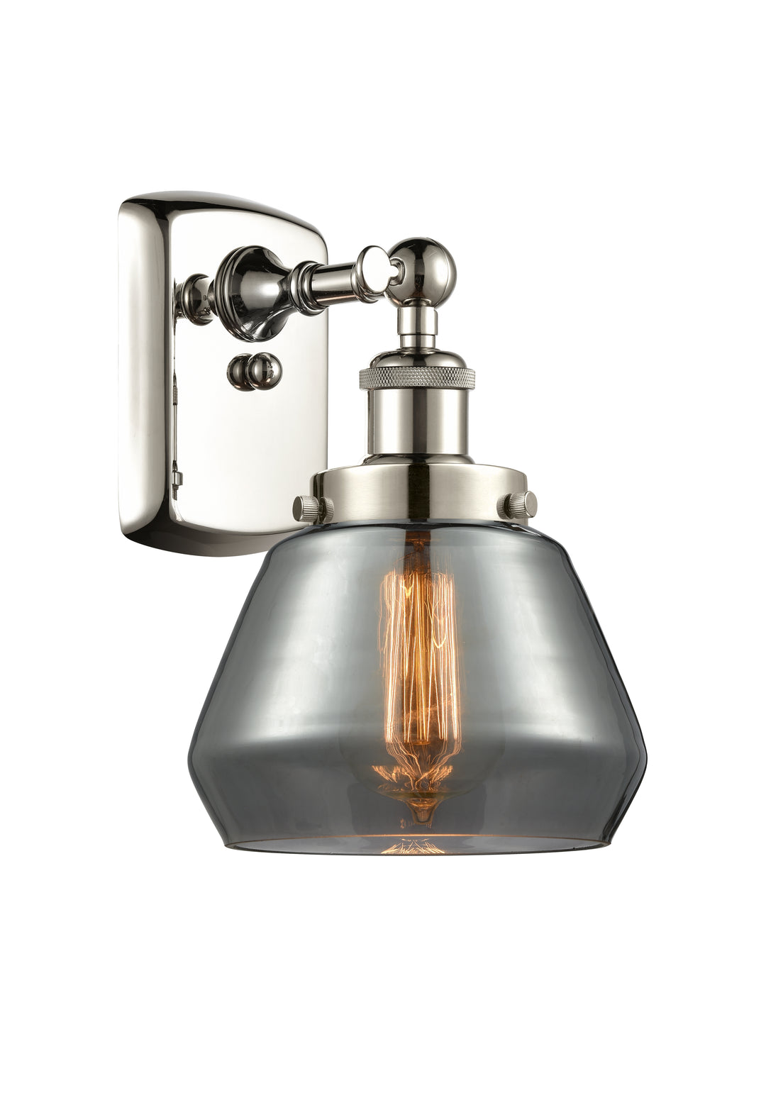 Innovations Lighting Fulton 6" Sconce - Polished Nickel