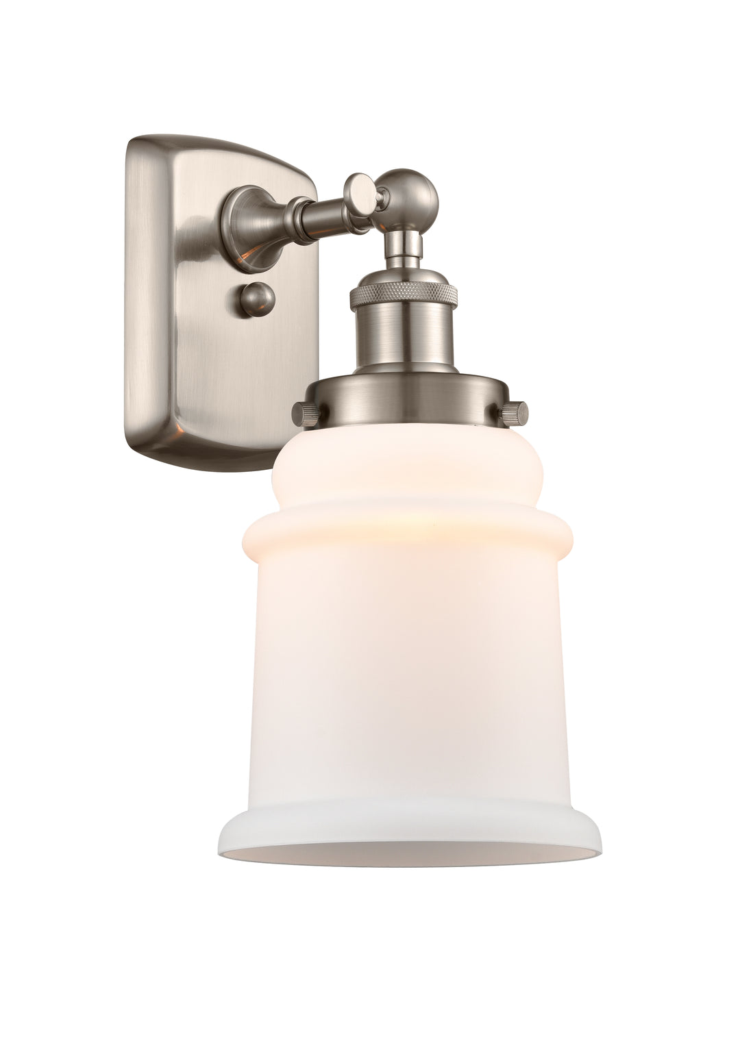 Innovations Lighting Canton 6" Sconce - Brushed Satin Nickel Wall Sconces Innovations Lighting   