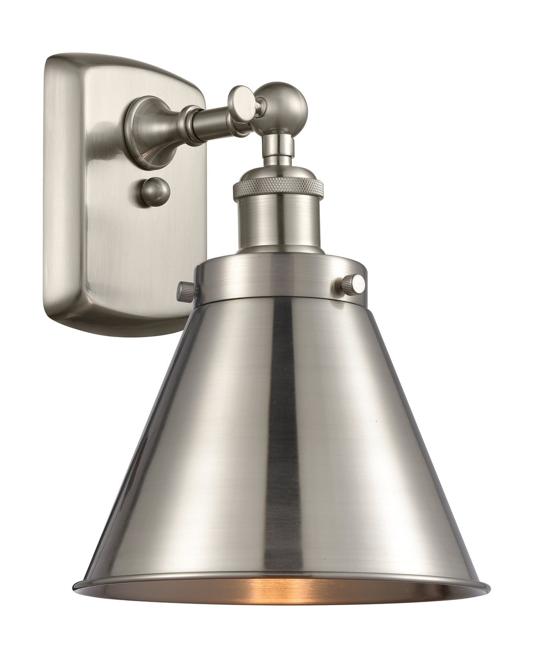 Innovations Lighting Appalachian Sconce - Brushed Satin Nickel Wall Sconces Innovations Lighting   