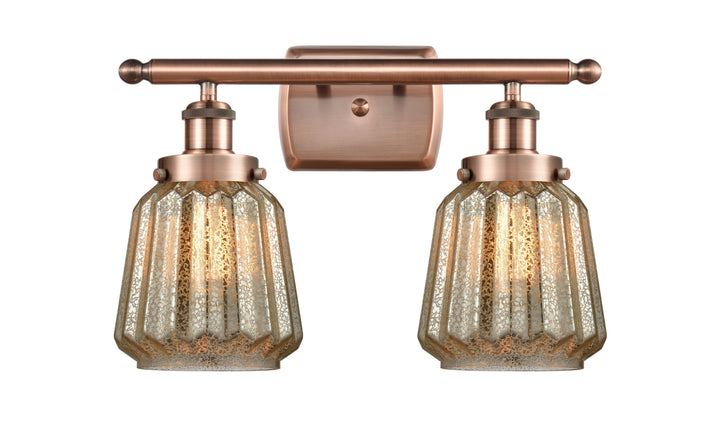 Innovations Lighting Chatham 6" Bath Vanity Light - Antique Copper Vanity Lights Innovations Lighting   