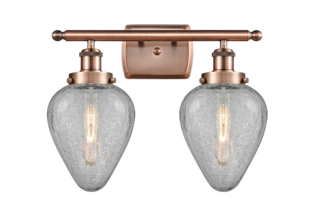 Innovations Lighting Geneseo 6" Bath Vanity Light - Antique Copper Vanity Lights Innovations Lighting   