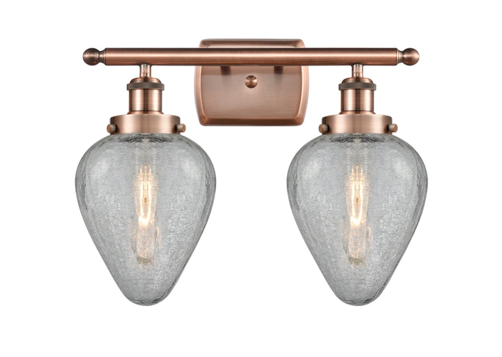 Innovations Lighting Geneseo 6" Bath Vanity Light - Antique Copper Vanity Lights Innovations Lighting   