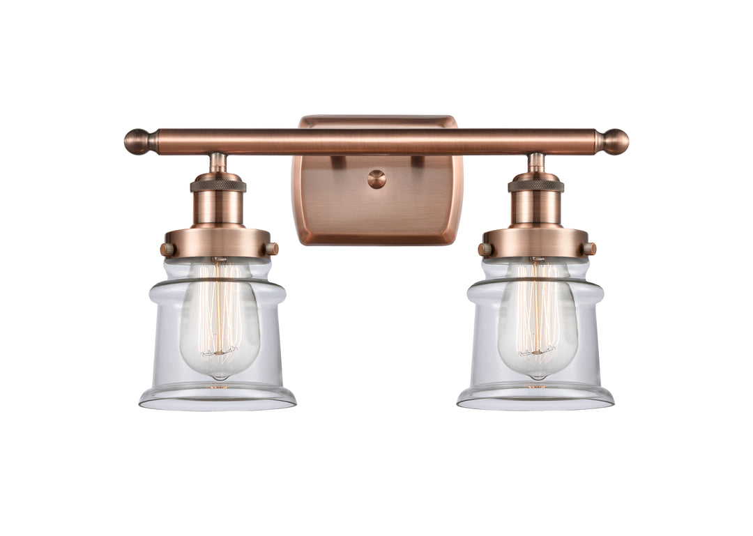 Innovations Lighting Canton 5" Bath Vanity Light - Antique Copper Vanity Lights Innovations Lighting   