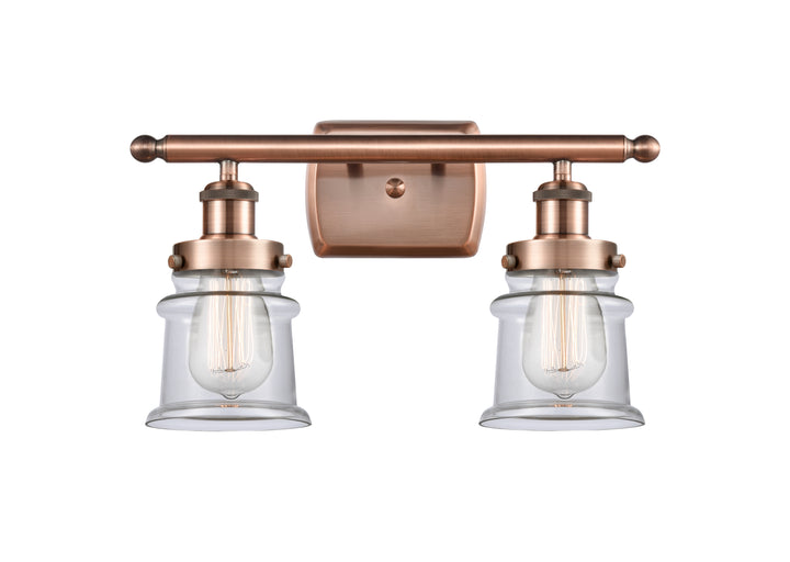 Innovations Lighting Canton 5" Bath Vanity Light - Antique Copper Vanity Lights Innovations Lighting   