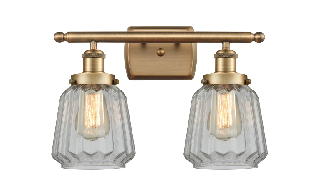 Innovations Lighting Chatham 6" Bath Vanity Light - Brushed Brass Vanity Lights Innovations Lighting   