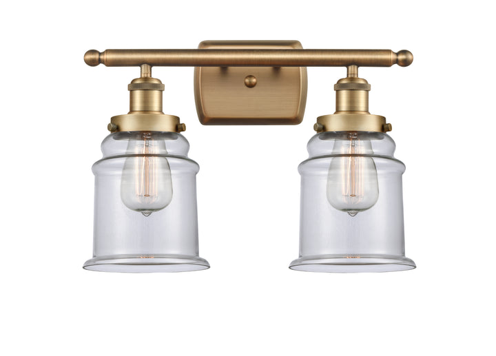 Innovations Lighting Canton 6" Bath Vanity Light - Brushed Brass Vanity Lights Innovations Lighting   