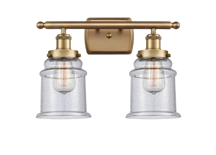 Innovations Lighting Canton 6" Bath Vanity Light - Brushed Brass Vanity Lights Innovations Lighting   