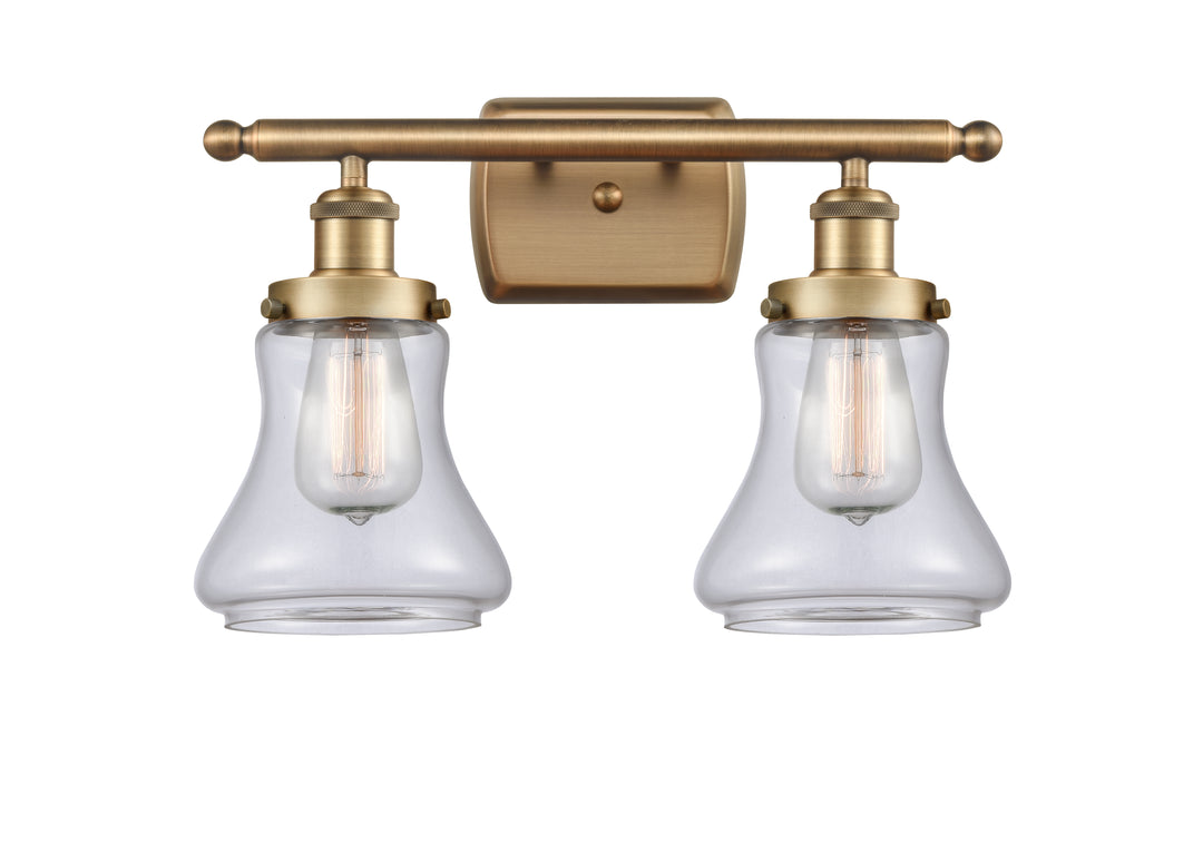 Innovations Lighting Bellmont 6" Bath Vanity Light - Brushed Brass Vanity Lights Innovations Lighting   