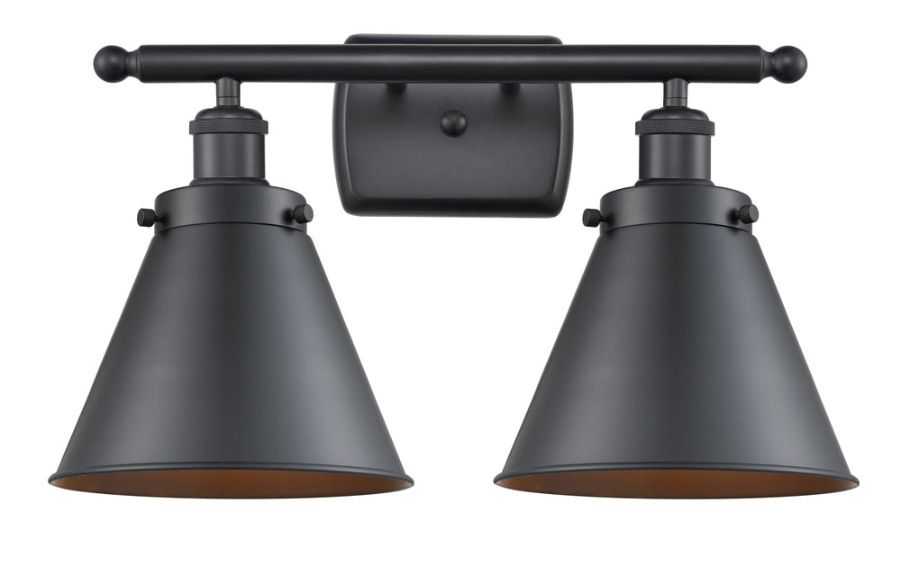 Innovations Lighting Appalachian Bath Vanity Light - Matte Black Vanity Lights Innovations Lighting   