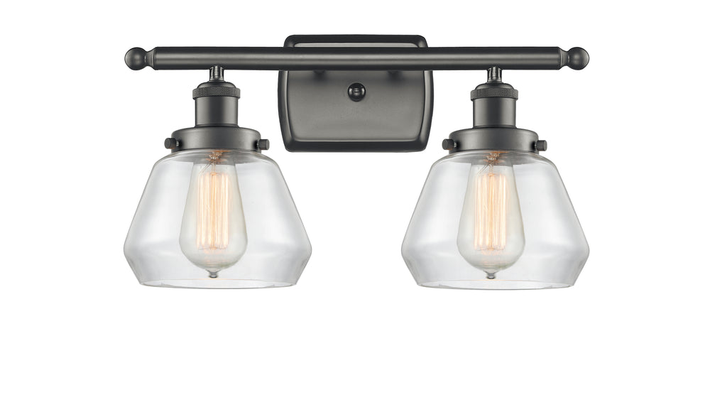 Innovations Lighting Fulton 6" Bath Vanity Light - Oil Rubbed Bronze Vanity Lights Innovations Lighting   