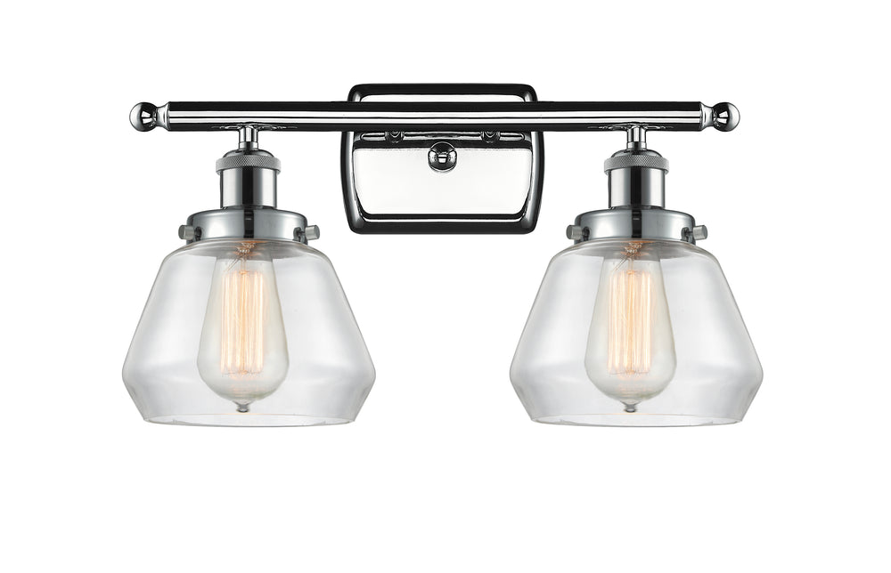 Innovations Lighting Fulton 6" Bath Vanity Light - Polished Chrome Vanity Lights Innovations Lighting   