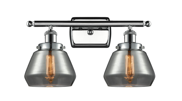 Innovations Lighting Fulton 6" Bath Vanity Light - Polished Chrome Vanity Lights Innovations Lighting   