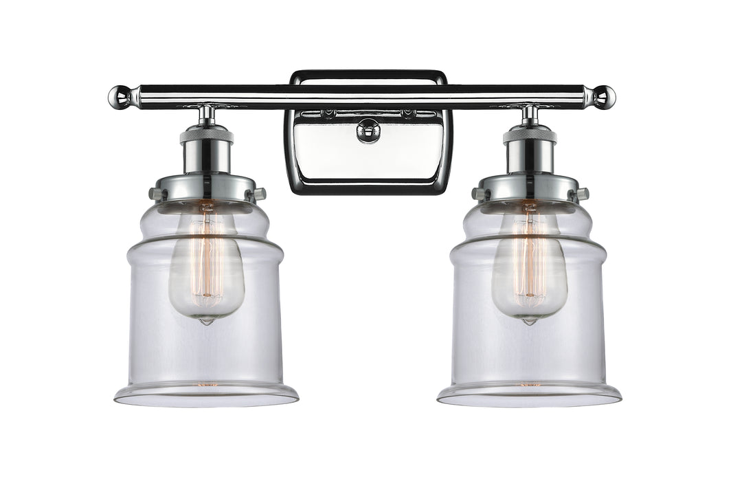 Innovations Lighting Canton 6" Bath Vanity Light - Polished Chrome Vanity Lights Innovations Lighting   