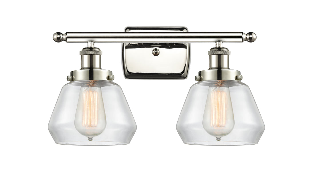 Innovations Lighting Fulton 6" Bath Vanity Light - Polished Nickel Vanity Lights Innovations Lighting   