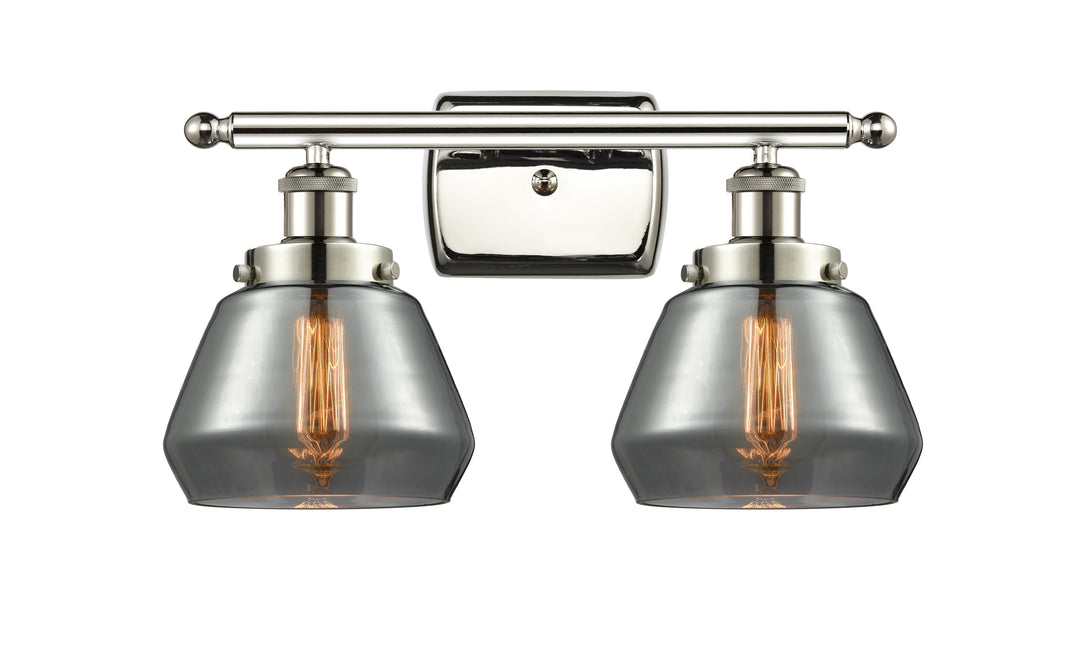 Innovations Lighting Fulton 6" Bath Vanity Light - Polished Nickel Vanity Lights Innovations Lighting   