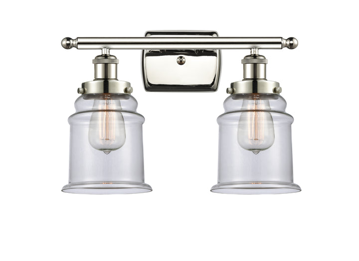 Innovations Lighting Canton 6" Bath Vanity Light - Polished Nickel Vanity Lights Innovations Lighting   