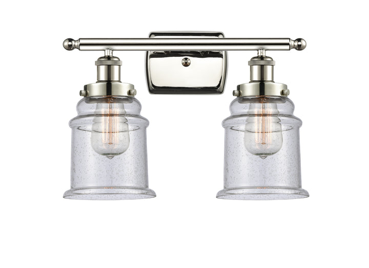 Innovations Lighting Canton 6" Bath Vanity Light - Polished Nickel Vanity Lights Innovations Lighting   