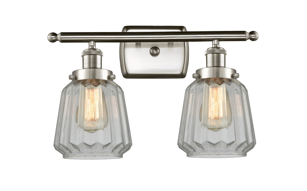 Innovations Lighting Chatham 6" Bath Vanity Light - Brushed Satin Nickel Vanity Lights Innovations Lighting   