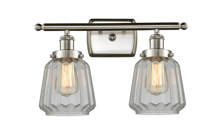 Innovations Lighting Chatham 6" Bath Vanity Light - Brushed Satin Nickel Vanity Lights Innovations Lighting   