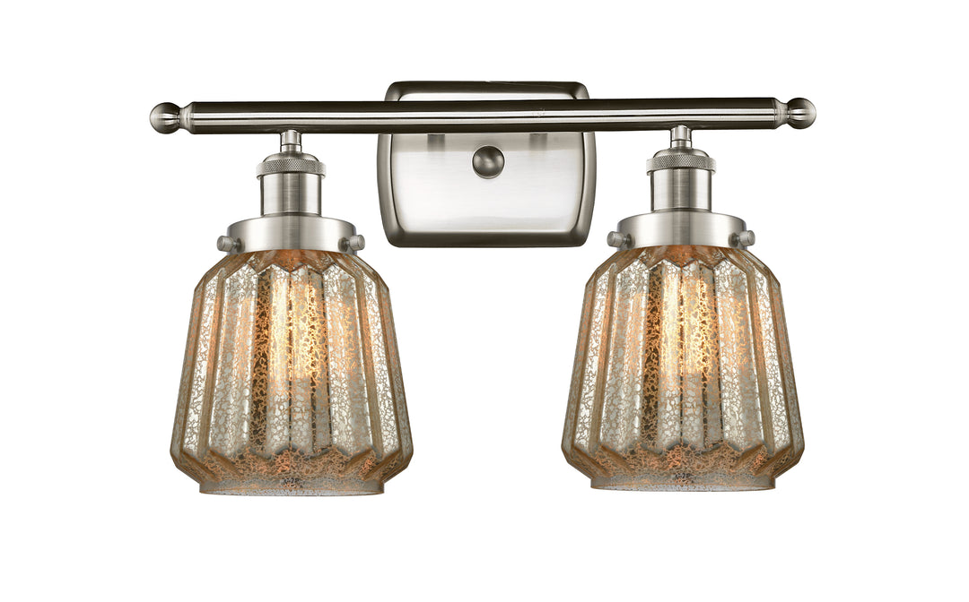 Innovations Lighting Chatham 6" Bath Vanity Light - Brushed Satin Nickel Vanity Lights Innovations Lighting   