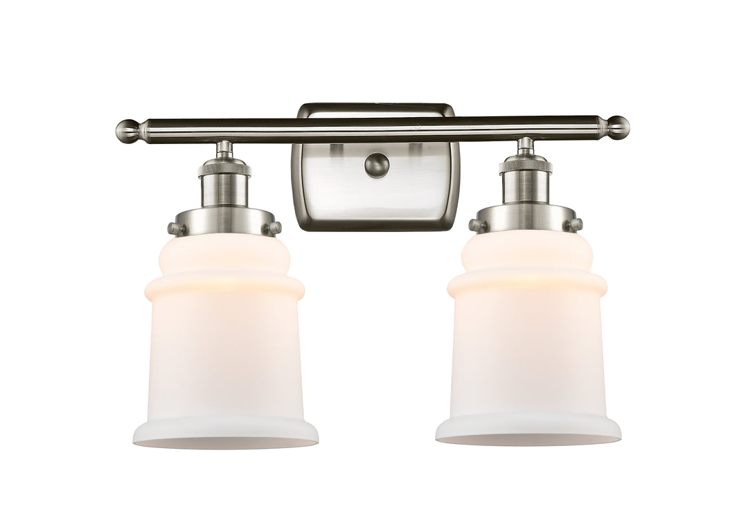 Innovations Lighting Canton 6" Bath Vanity Light - Brushed Satin Nickel Vanity Lights Innovations Lighting   