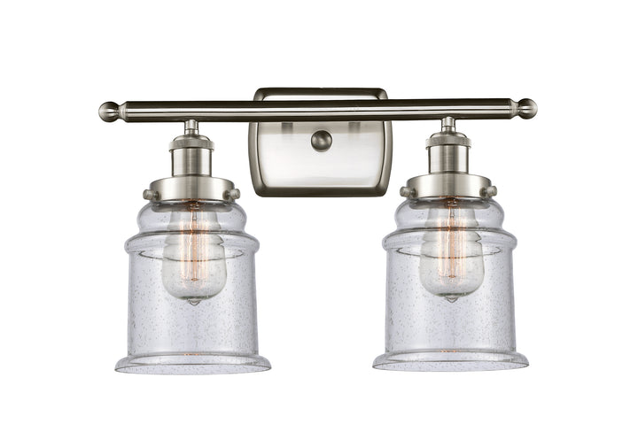 Innovations Lighting Canton 6" Bath Vanity Light - Brushed Satin Nickel Vanity Lights Innovations Lighting   