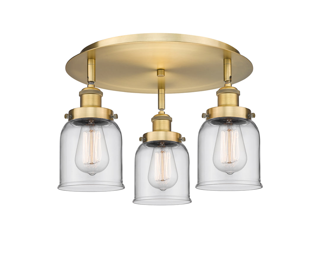 Innovations Lighting Edison Flush Mount - Brushed Brass