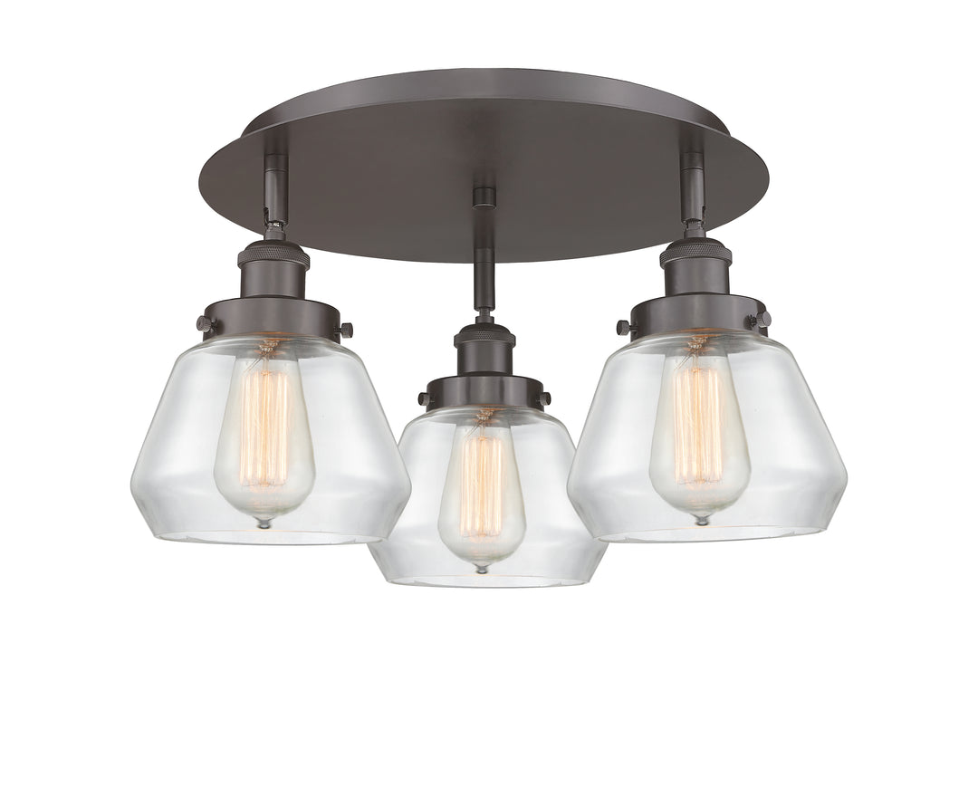 Innovations Lighting Fulton Flush Mount - Oil Rubbed Bronze