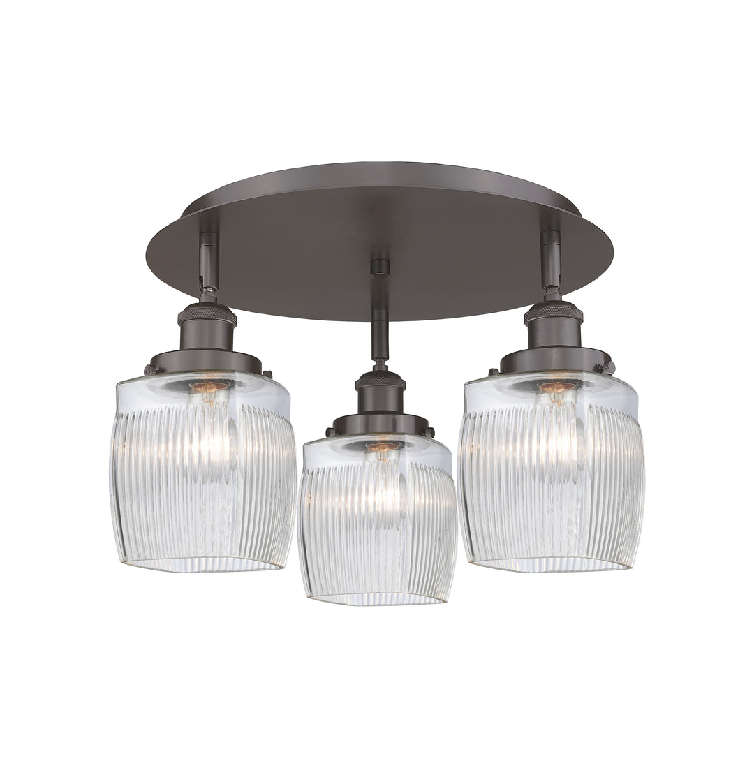 Innovations Lighting Colton Flush Mount - Oil Rubbed Bronze