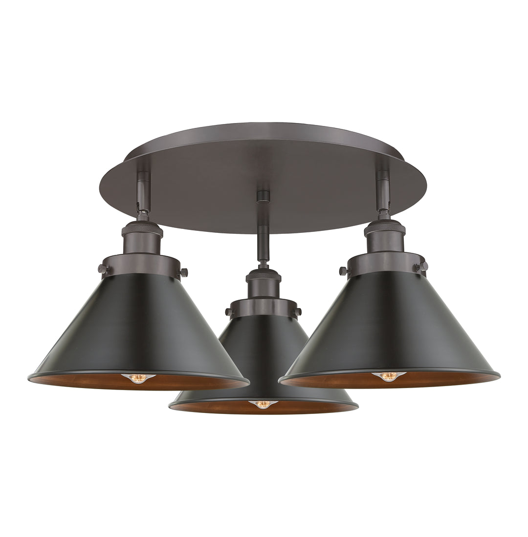 Innovations Lighting Briarcliff 10" Flush Mount - Oil Rubbed Bronze