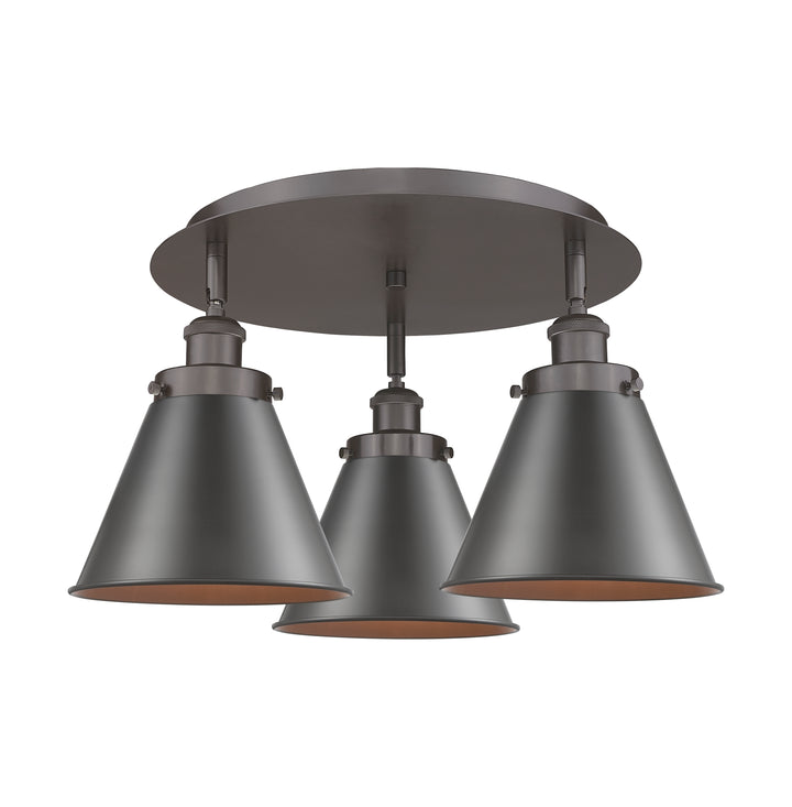 Innovations Lighting Appalachian 8" Flush Mount Ceiling Flush Mounts Innovations Lighting Oil Rubbed Bronze  