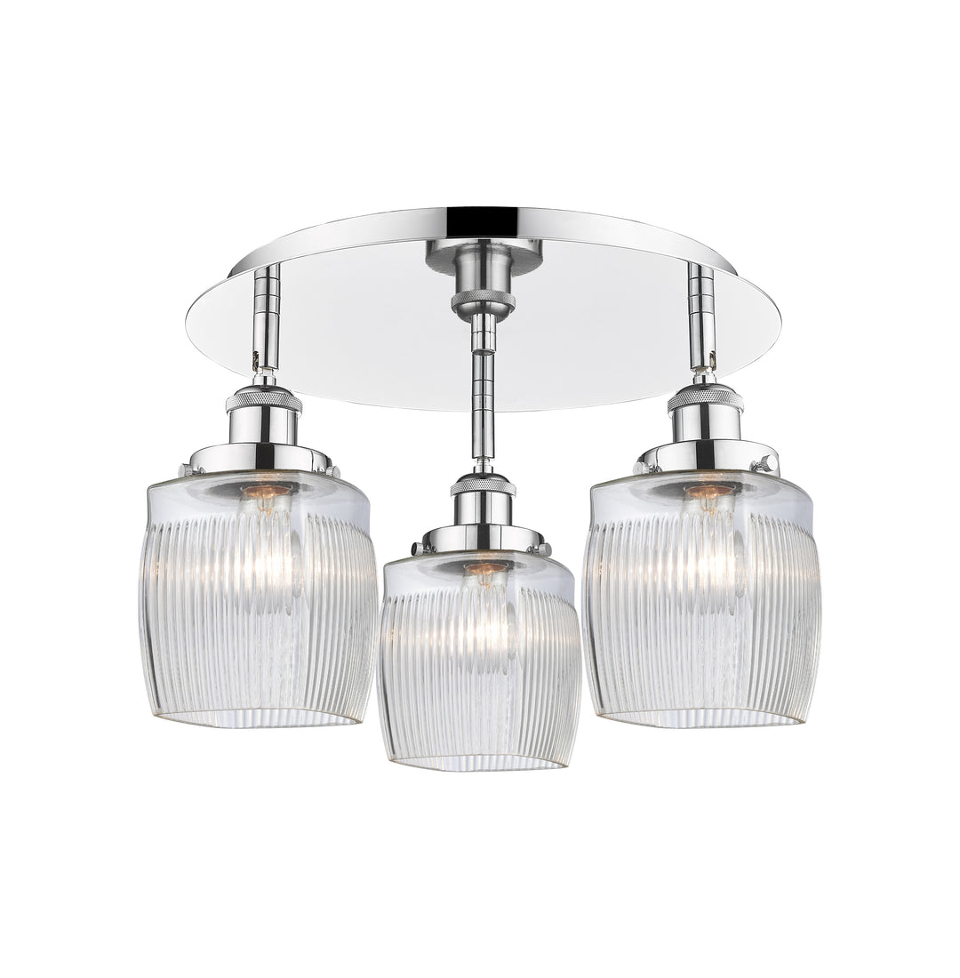 Innovations Lighting Colton Flush Mount - Polished Chrome