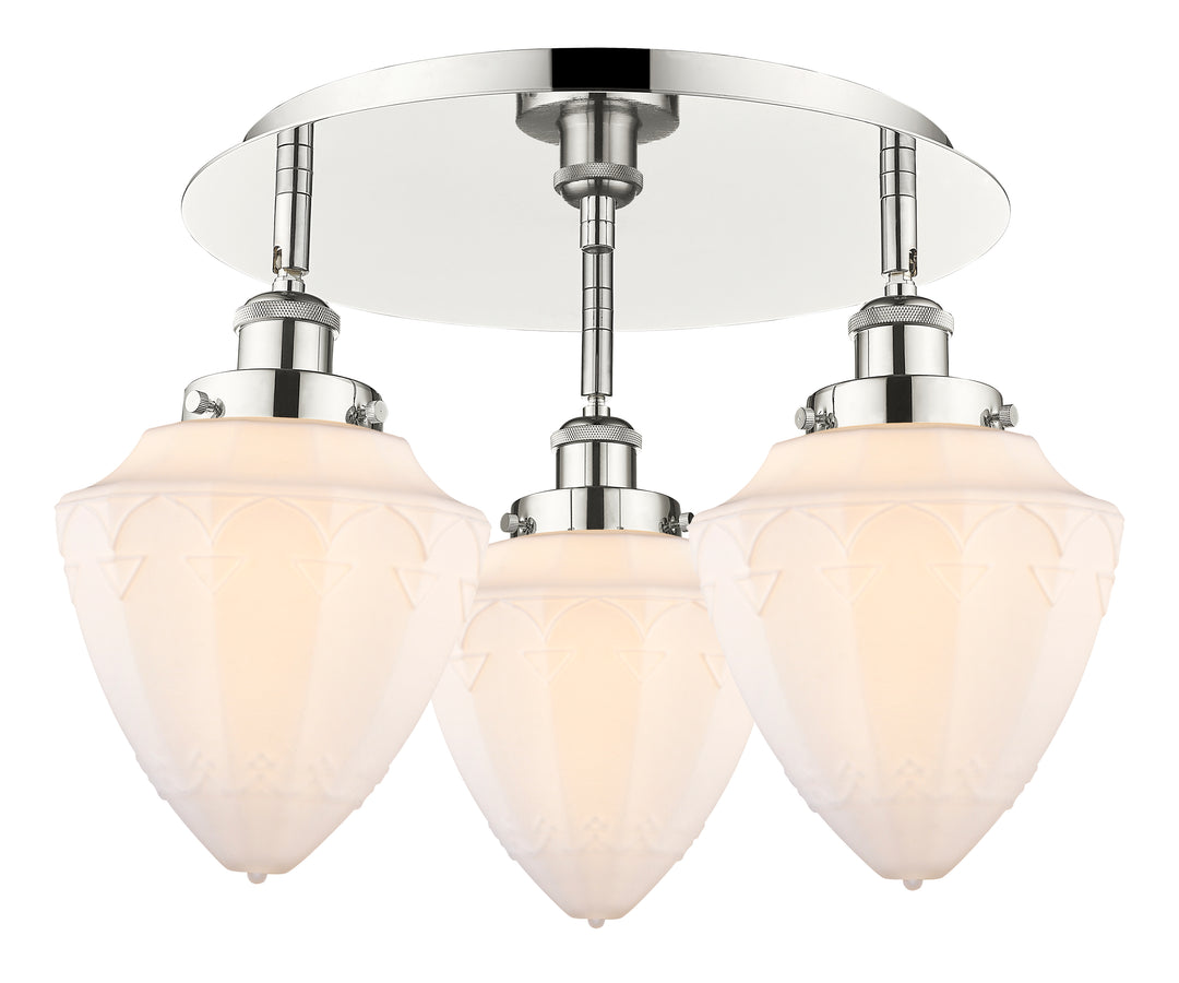 Innovations Lighting Bullet 7" Flush Mount - Polished Nickel