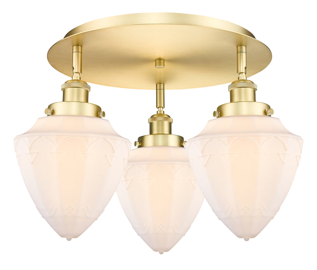 Innovations Lighting Bullet 7" Flush Mount - Satin Gold