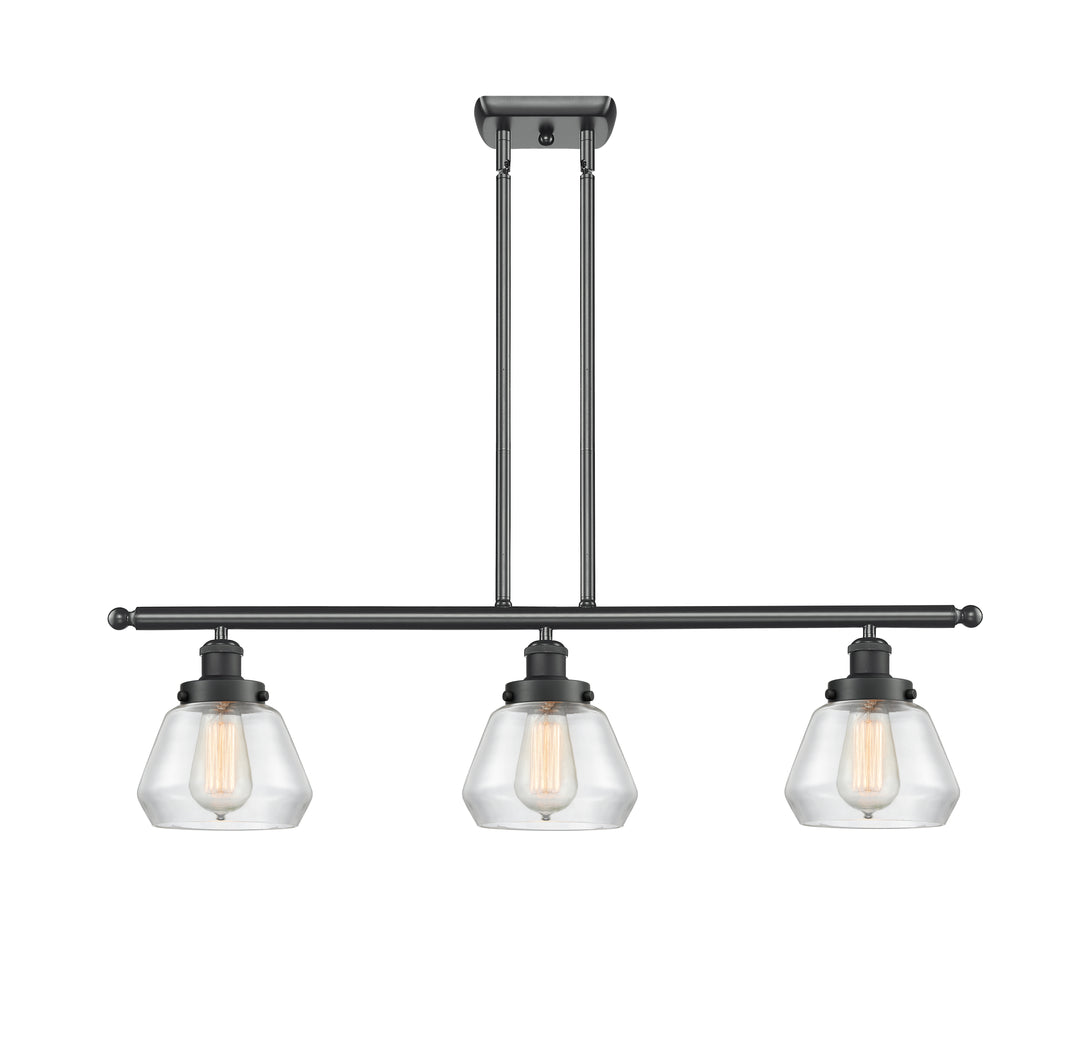 Innovations Lighting Fulton 6" Island Light - Matte Black