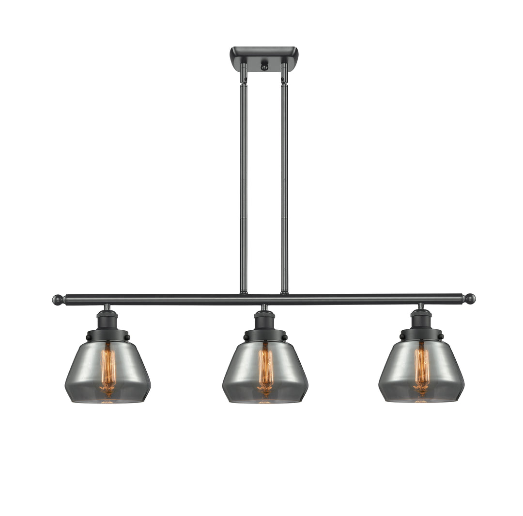 Innovations Lighting Fulton 6" Island Light - Matte Black