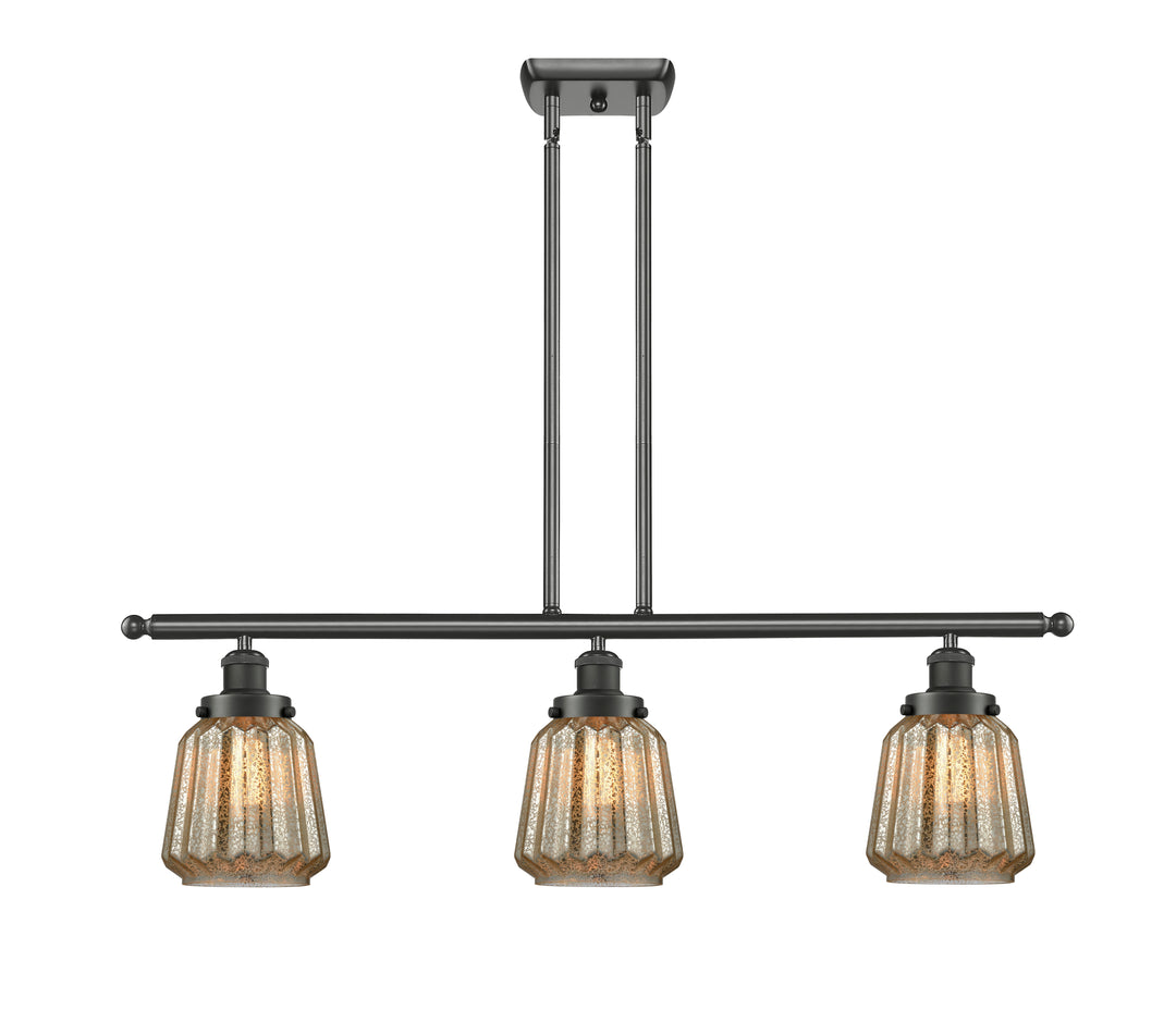 Innovations Lighting Chatham 6" Island Light - Oil Rubbed Bronze Linear Chandeliers Innovations Lighting   