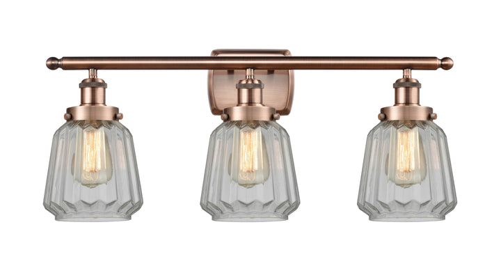 Innovations Lighting Chatham 6" Bath Vanity Light - Antique Copper Vanity Lights Innovations Lighting   