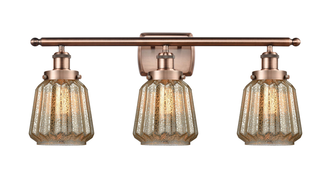 Innovations Lighting Chatham 6" Bath Vanity Light - Antique Copper Vanity Lights Innovations Lighting   