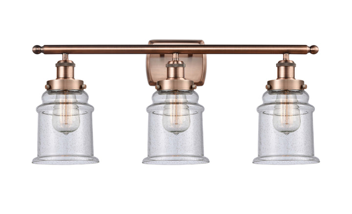 Innovations Lighting Canton 6" Bath Vanity Light - Antique Copper Vanity Lights Innovations Lighting   