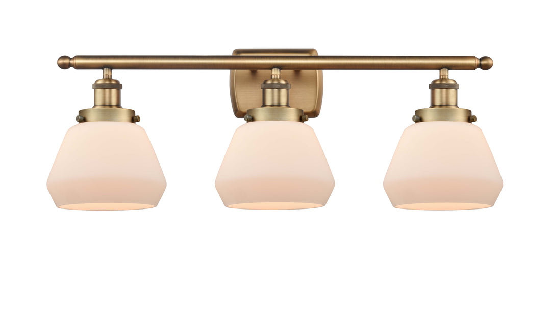 Innovations Lighting Fulton 6" Bath Vanity Light - Brushed Brass